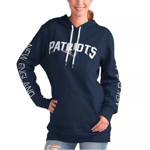 Women's Navy New England Patriots Hoodie Size Medium